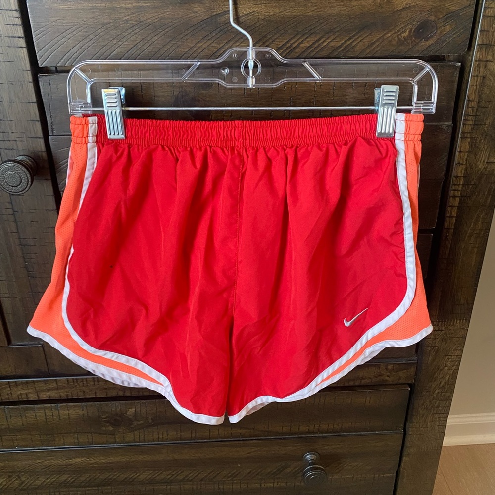 Red Nike Women’s Running Shorts- Size Medium